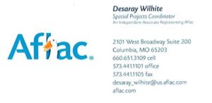 Desaray Wilhite Business Card