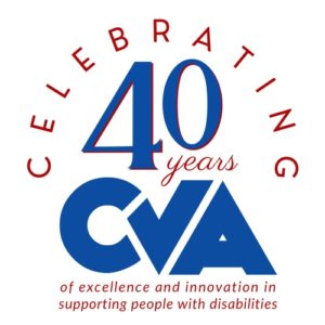 CVA forty year anniversary logo